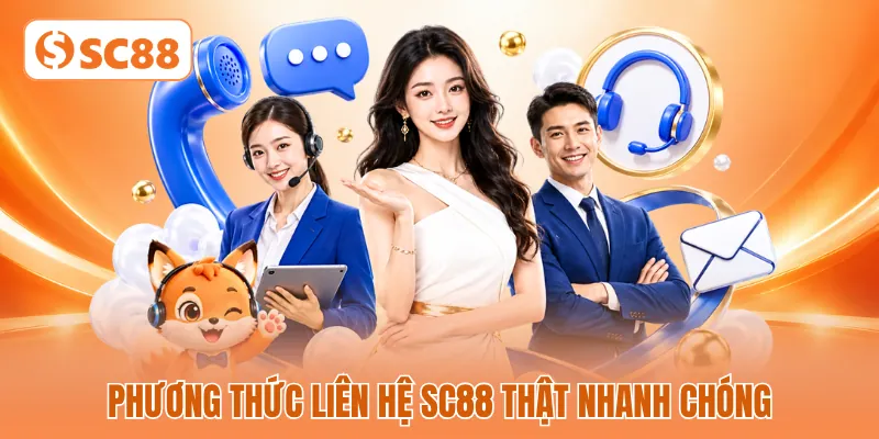 Phương thức liên hệ SC88 thật nhanh chóng Phương thức liên hệ SC88 thật nhanh chóng