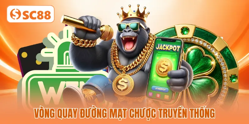 Vòng quay đường mạt chược truyền thống Vòng quay đường mạt chược truyền thống